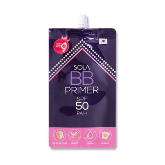 (แท้) Sola BB Primer SPF 50 PA++ 7g โซลา บีบี ไพร์เมอร์ เอสพีเอฟ 50 พีเอ