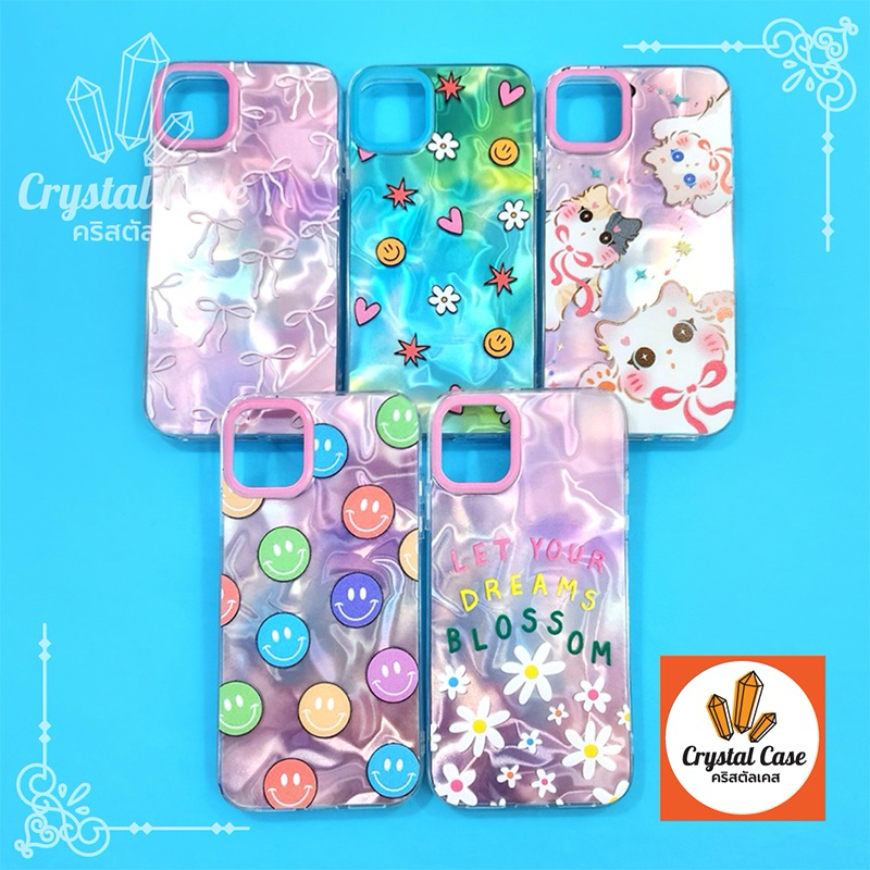 เคสพิมพ์การ์ตูนฟTPU รุ่น OPPO A60 A17 A79 Reno12 /Vivo Y28 Y03 Samsung S23ultra S23ultra /Redmi 13C