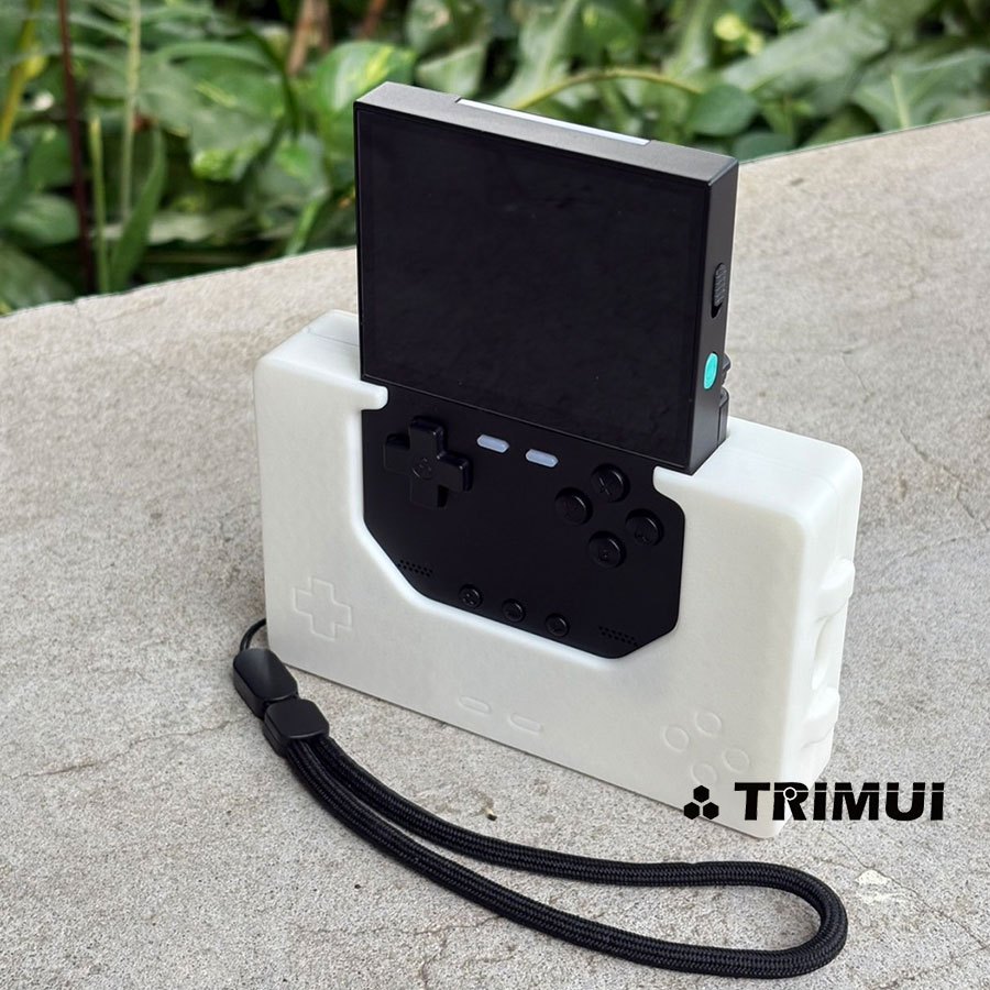 Trimui Brick GripCase 3in1 เคส+กริป+แสตนด์ สำหรับ Trimui brick ปกป้องเครื่องและหน้าจอ สวยพกพาสะดวก