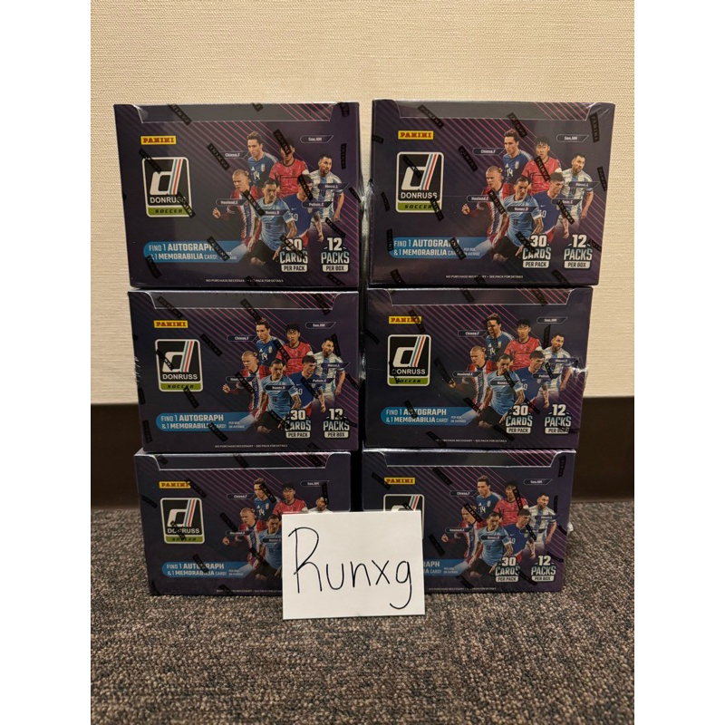 🚨พร้อมส่ง🚨 2024-25 Panini Panini Donruss Soccer Hobby Box