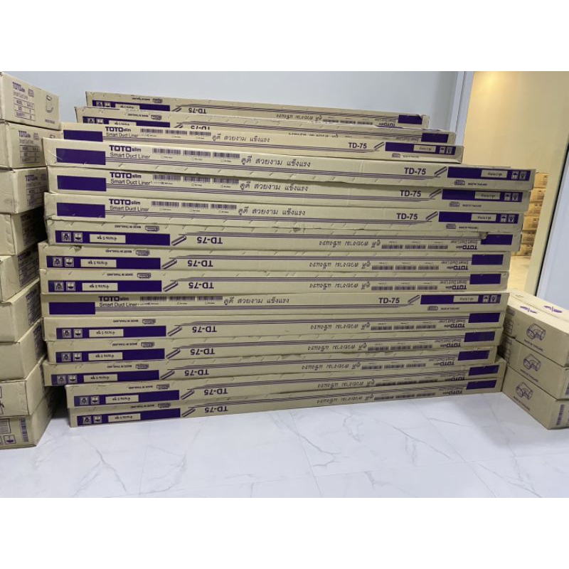 รางครอบท่อแอร์ TOTO TD-75