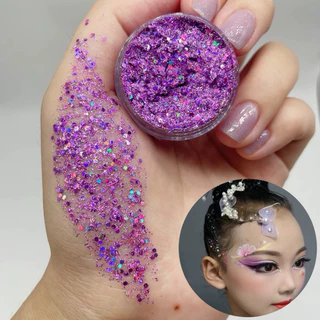 Glitter Makeup เจลกากเพชร แต่งหน้า แต่งผม กลิตเตอร์กากเพชรแต่งหน้า อายแชโดว์