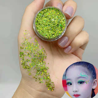 Glitter Makeup เจลกากเพชร แต่งหน้า แต่งผม กลิตเตอร์กากเพชรแต่งหน้า อายแชโดว์