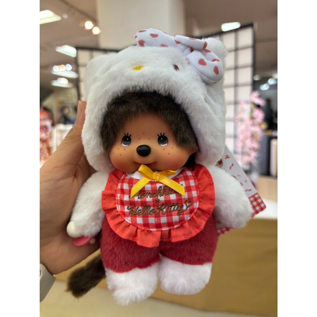 (สินค้าพร้อมส่ง) Monchichi Hello Kitty