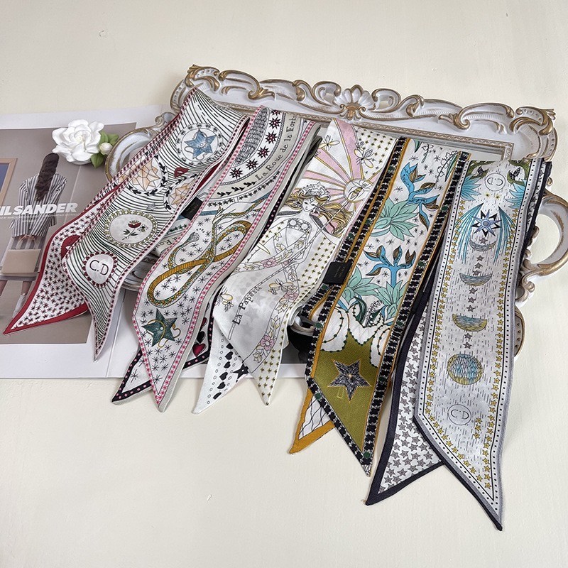 [PS-พร้อมส่งในไทย]  ริบบิ้นผูกผมผ้าซาตินโทนสีลายไพ่ วินเทจแฟชั่นเกาหลี ขนาดความยาว 6.5x96 cm. ผ้าเงาผ้าลื่น ไม่หลุดจากผม
