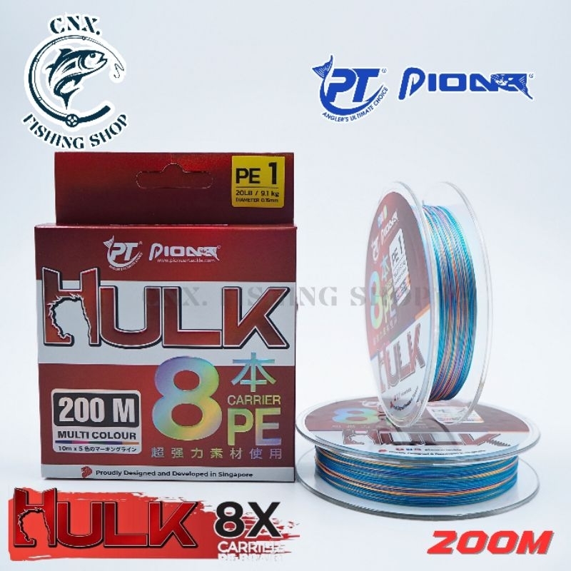 สายPE Pioneer HULK X8 200m