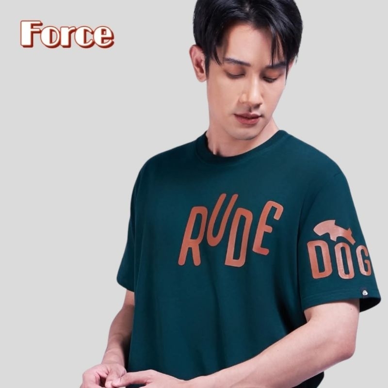 Rudedog เสื้อยืดคอกลมแขนสั้น รุ่น Force แท้ 100%