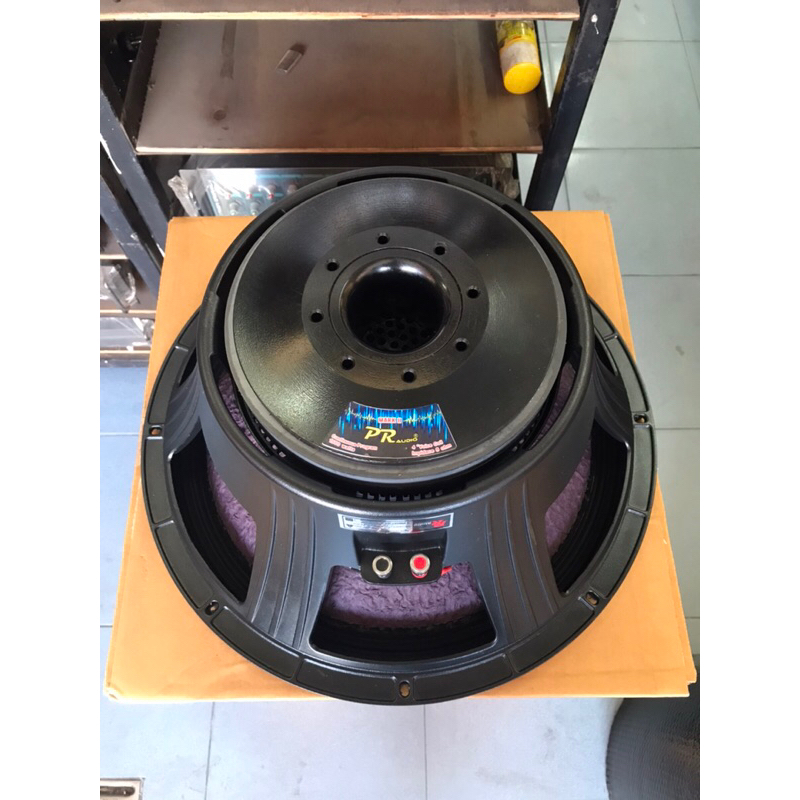 ดอกลำโพง18นิ้วโครงหล่อ PR Audio PR-18 แม่เหล็ก2ก้อน 220x40 วอยซ์4นิ้ว4ชั้น 1500W