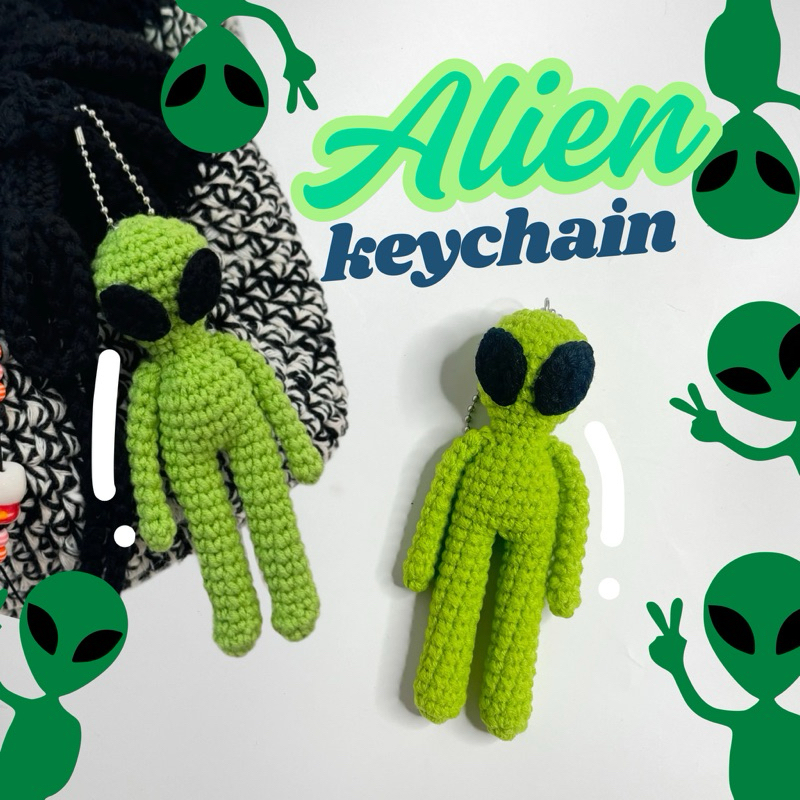 พวงกุญแจ Alien Keychain 👽