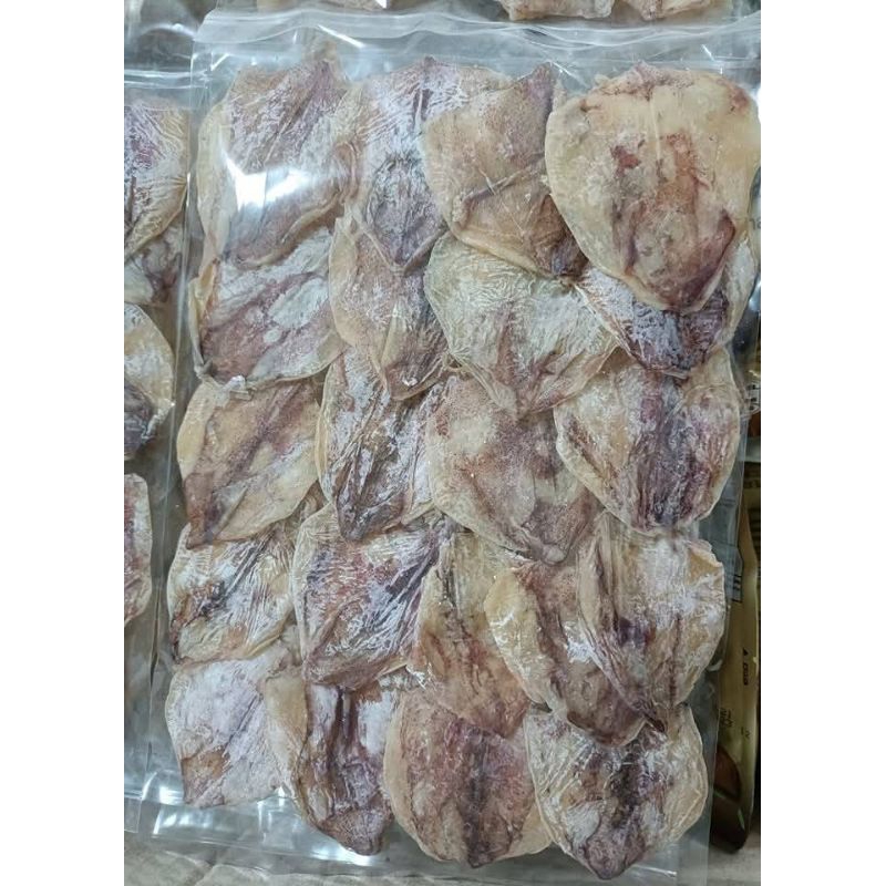 ปลาหมึกผ่าเอ6 เนื้อหวาน ไม่เค็ม  สะอาด อร่อย [85-90g]