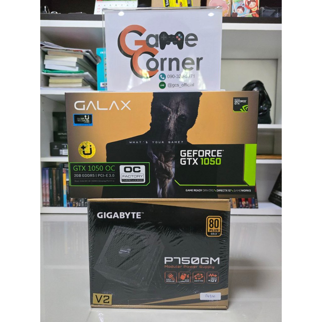 [Instock มีของพร้อมส่ง] Cooler Master Liquid ML360R / GALAX GTX 1050 / Gigabyte 750W มือ 2 สภาพใหม่ 