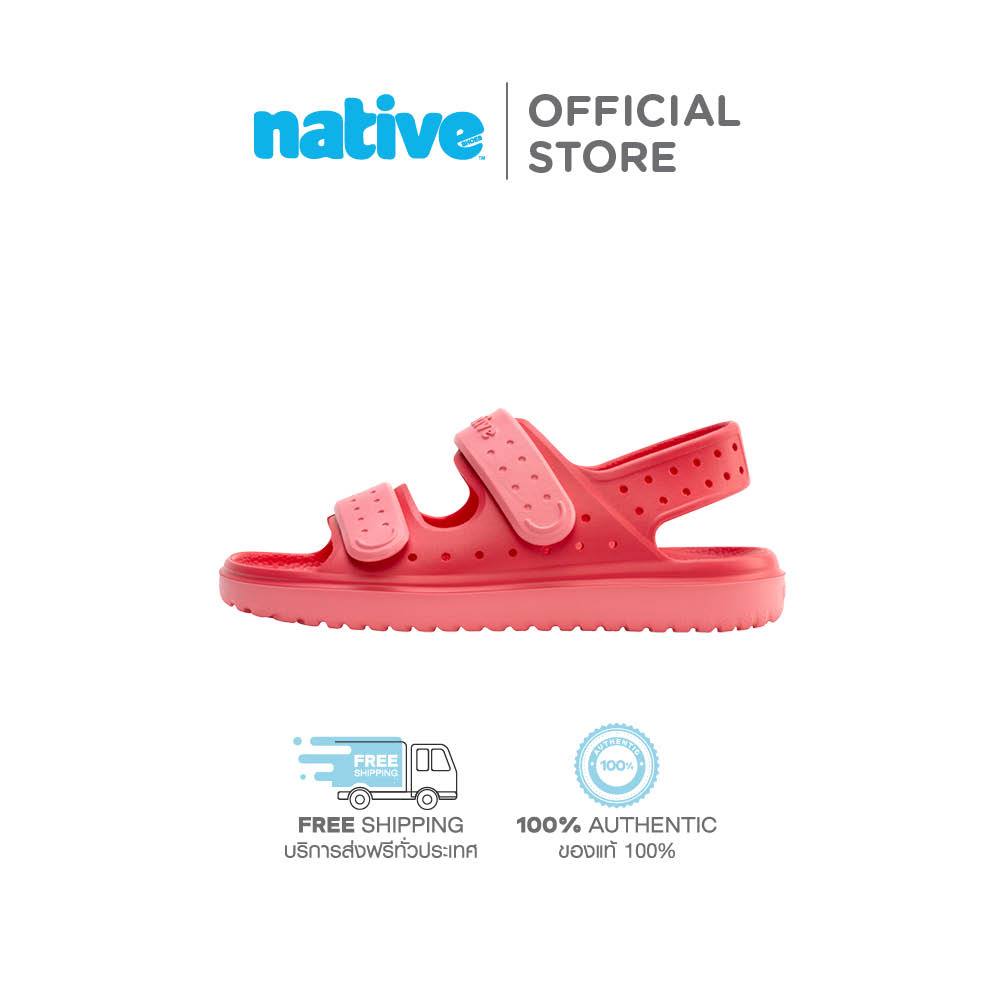 Native รองเท้ากันน้ำเด็กโต EVA รุ่น Chase SugarLite Popsicle Pink/Flamingo Pink