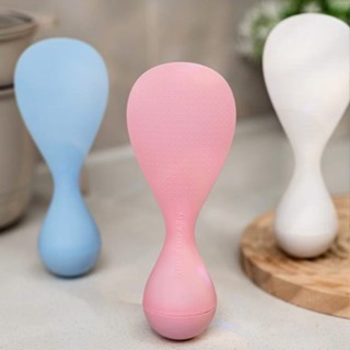 YP-443 ช้อนตักข้าวไม่ล้ม ไม่ติดข้าว ตั้งได้เอง/ช้อนตักข้าวที…