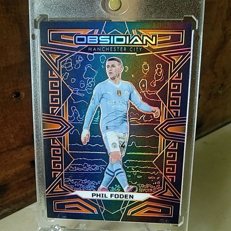 การ์ดฟุตบอล Panini OBSIDIAN PHIL FODEN /40