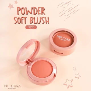 ถูก/แท้/มีไลฟ์ บลัชออน Nee Cara Powder Soft Blush นีคาร่า บลัชเนื้อนุ่ม ปัดแก้ม แก้มละมุน สีแน่น สีชัด ติดทน