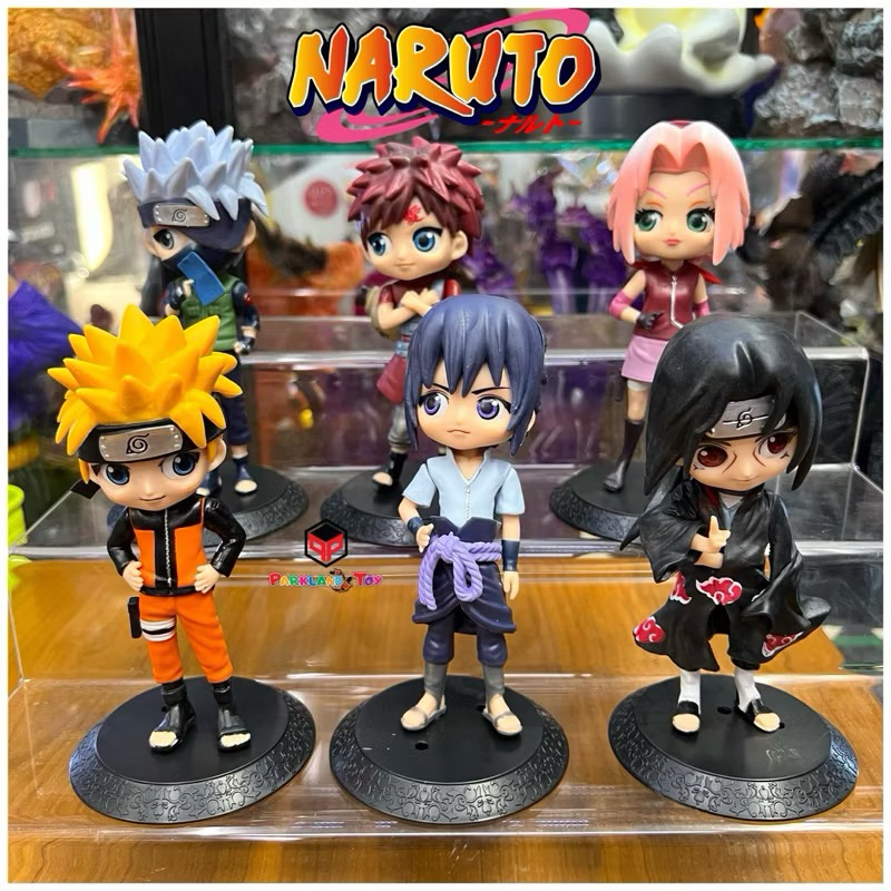 โมเดล นารูโตะ Naruto Qposket 🔥ขายยกเซ็ทได้หมดทุกตัว ถูกมาก🔥สูง 15เซ็น