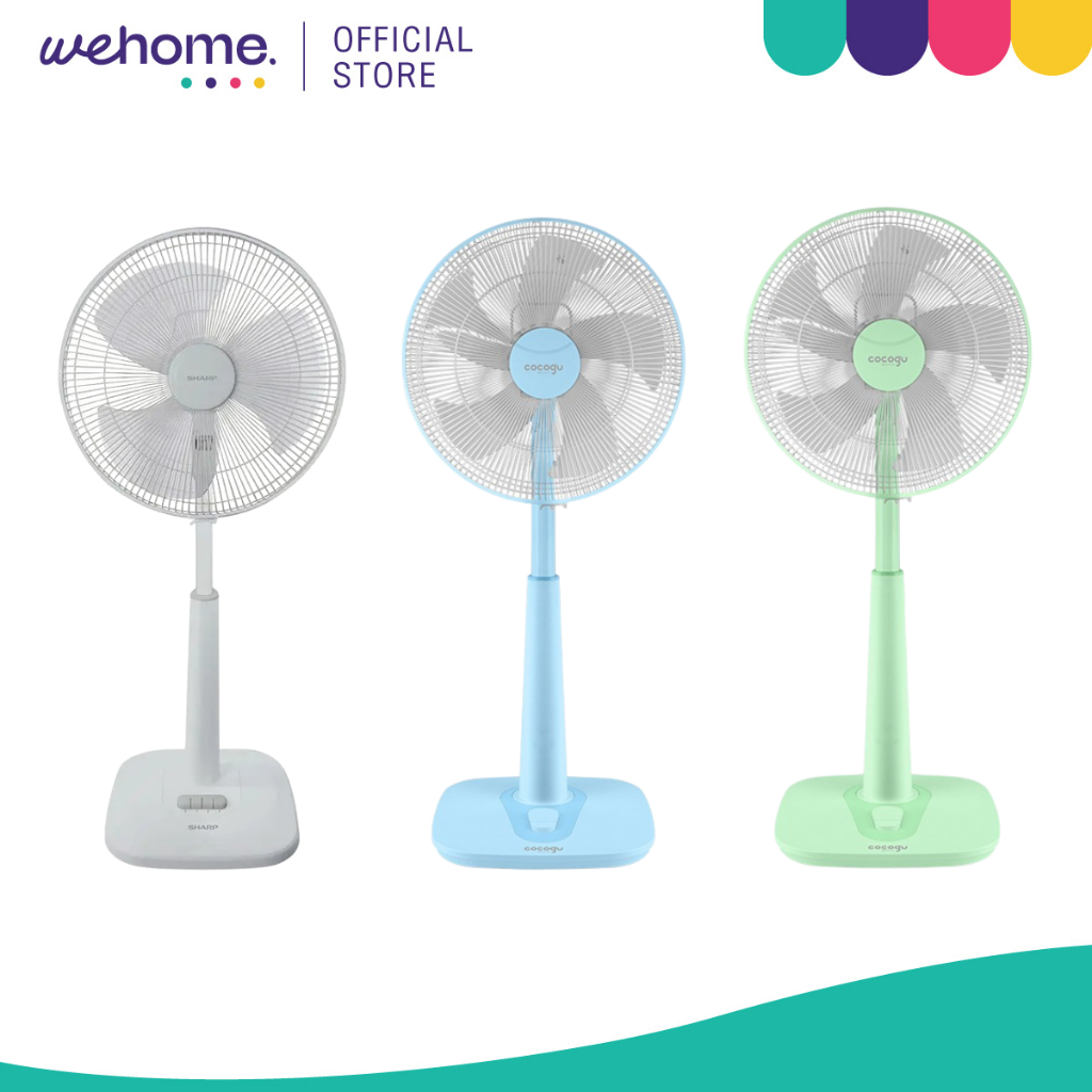 COCOGU พัดลมสไลด์ Smart Slide Fan รุ่น RF5 ขนาด 16 นิ้ว |PCS|