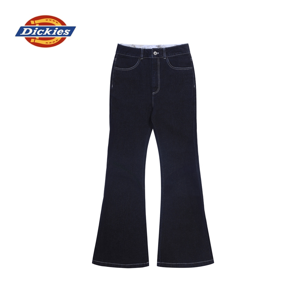DICKIES WOMENS PANTS – DARK DENIM BLUE กางเกง กางเกงยีนส์ กางเกงขายาว ผู้หญิง – โปรปัง