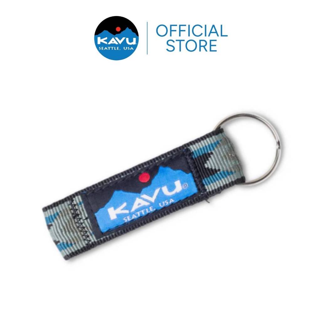 [25.6 โค้ด KAVUPAY ลด 300.-] KAVU Key Chain พวงกุญแจ ลายKAVU