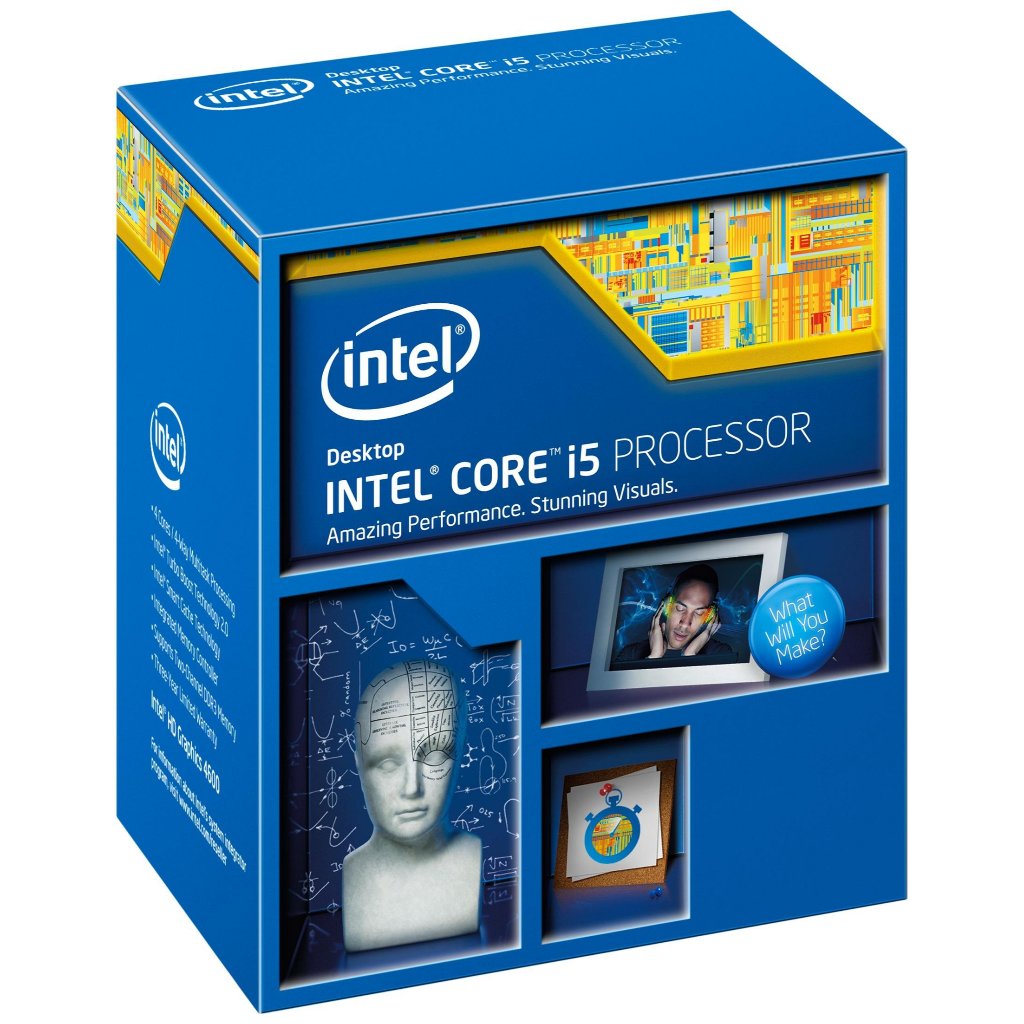ซีพียู(CPU) intel core i5 4440 / i5 4460 /i5 4590 /i5 4590S (socket 1150)