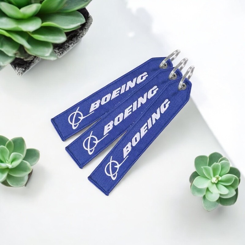BOEING Avition Keycain/Tgag สินค้าการบินคุณภาพระดับพรีเมียมเพิ่มสไตล์ให้กับการเดินทางด้วย Boeing tag