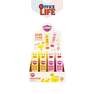 Master Art (มาสเตอร์อาร์ต) กาว กาวแท่ง รุ่น DUCKY / FRUITY / PAWLY ขนาด 9 กรัม ( 1 ชิ้น / คละสี )