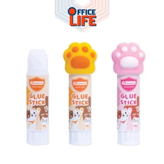 Master Art (มาสเตอร์อาร์ต) กาว กาวแท่ง รุ่น DUCKY / FRUITY / PAWLY ขนาด 9 กรัม ( 1 ชิ้น / คละสี )