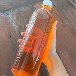 ขวดPET 1,000 ml กลมเรียบ หนา35กรัม 50 ใบ พร้อมฝา (กดสั่งครั้งละไม่เกิน50ใบ)