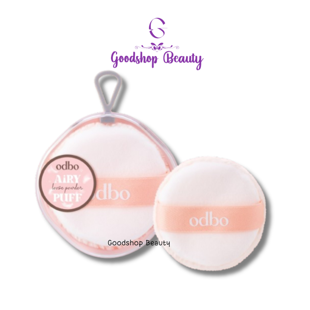 Odbo Airy Loose Powder Puff od8067  พัฟแต่งหน้าที่เหมาะสำหรับลงแป้งฝุ่น