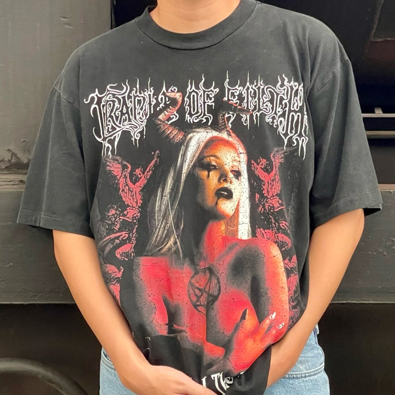 เสื้อวง cradle of filth งานสกรีน DTG