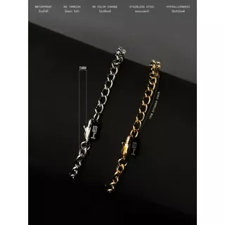 HERMAN SUPPLY - CHOKE 2.0 Bracelet สร้อยข้อมือ สแตนเลส แนวมินิมอล 5MM