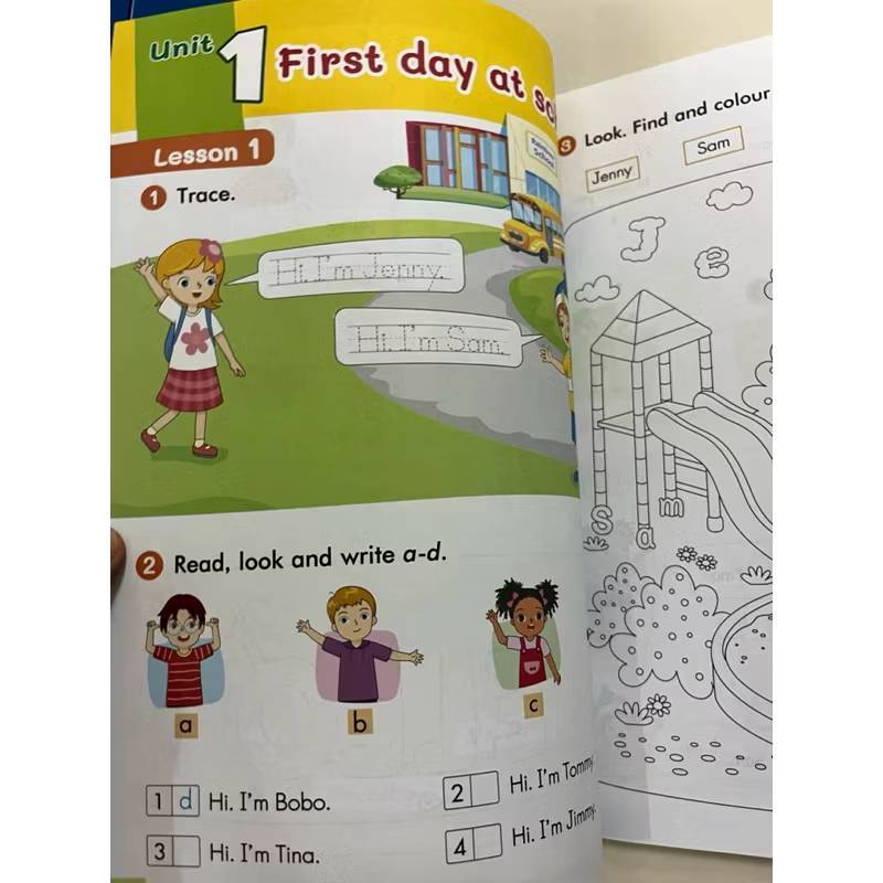 แบบฝึกหัด ภาษาอังกฤษ Rise ป.1/อจท