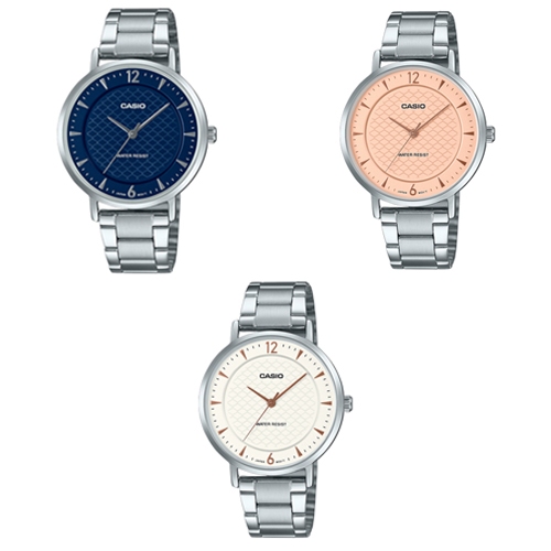 CASIO นาฬิกาข้อมือผู้หญิง  รุ่น LTP-VT04D,LTP-VT04D-1A,LTP-VT04D-2A,LTP-VT04D-4A,LTP-VT04D-7A