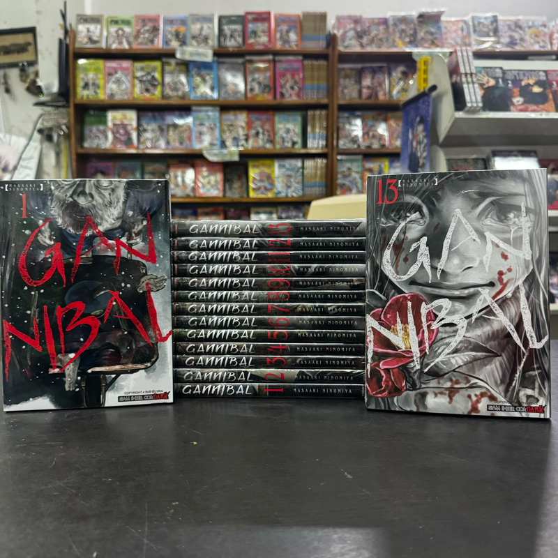 GANNIBAL ยกชุด เล่ม 1-13จบ มนุษย์กินคน หนังสือการ์ตูน มังงะ มือหนึ่ง