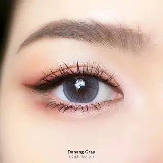 💧ค่าอมน้ำ65% คอนแทคเลนส์ Hydrogel 🌈Danang🌈 Brown / Gray (ulens) ขนาดบิ๊กอาย💖