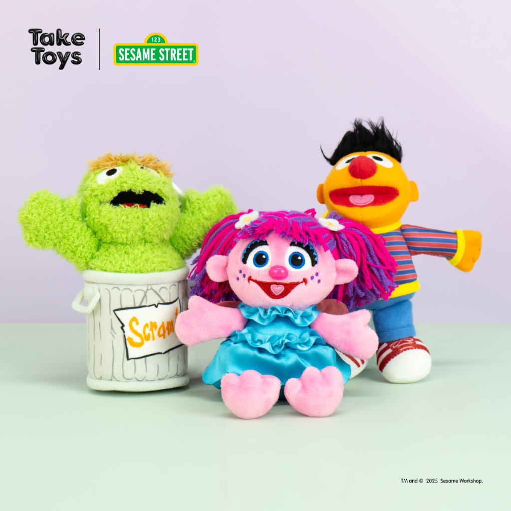 พวงกุญแจเซซามี สตรีท - Sesame Street Standing Keychain