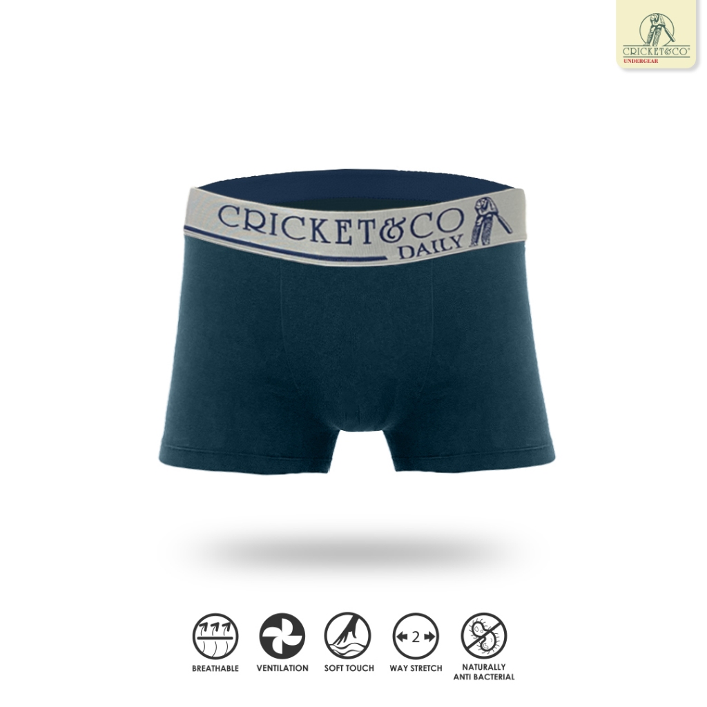 Cricket & Co กางเกงชั้นในผู้ชายรุ่น Bamboo แบบ Short Boxer มี 2 สี