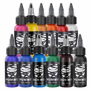 สีสัก สีมัมมี่ สีสักลาย Mummy tattoo ink สีสวยแจ่มติดชัด