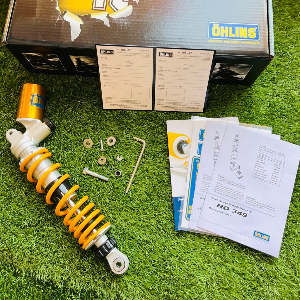 โช้คหลัง (OHLINS) HONDA GIORNO+125 (2023-2024)  รหัส HO349