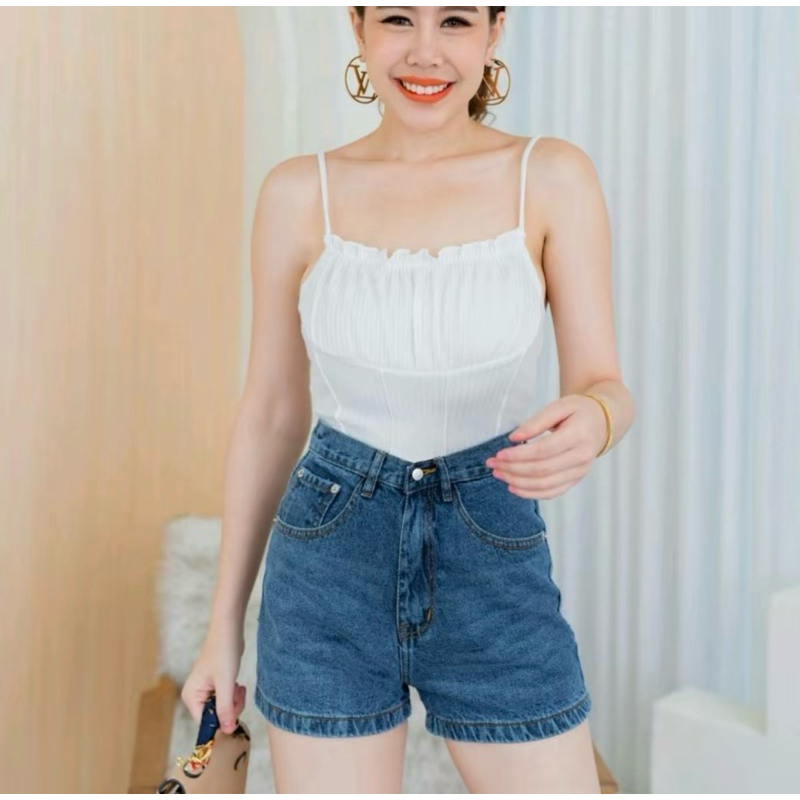 ป้ายBB Jeans (22)กางเกงยีนส์ขาสั้น ผ้าไม่ยืด ทรงสวยเข้ารูป ราคา ถูกที่สุด ดีลบีเคเค แกลเลอรีภาพที่ 6