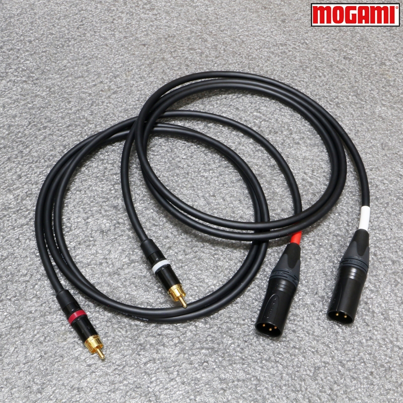 สายสัญญาณ RCA TO XLR MOGAMI 2549 made in japan ยาว 1m / 2m / 3m / 4m / 5m แบบตัดประกอบร้าน All Cable