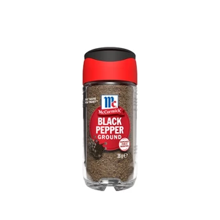 MCCORMICK BLACK PEPPER GROUND แม็คคอร์มิค พริกไทยดำบดละเอียด 39 กรัม