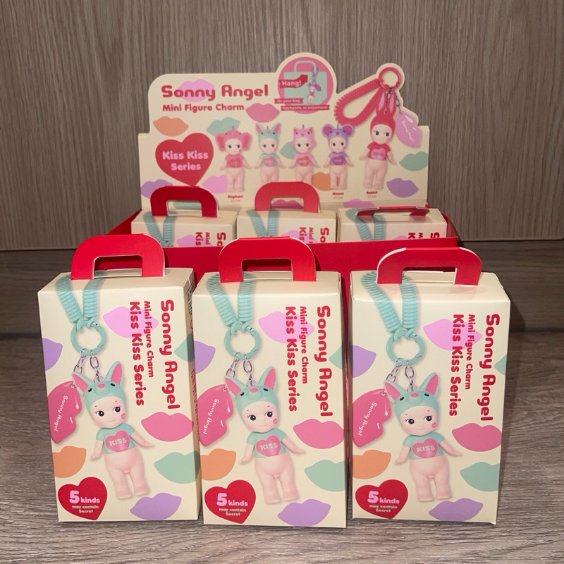 ((เติมstock ))เลือกตัวได้ พวงกุญแจ sonny angel kiss kiss series ใหม่ล่าสุด