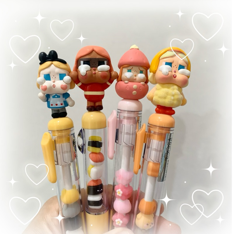 🇹🇭[DIYปากกาทำมือ] pen ปากกางานDIYน่ารักไม่ซ้ำใครสินค้าทำมือชิ้นต่อชิ้น พร้อมส่งในไทยจ้า popbean LABUBU DIMMO SP