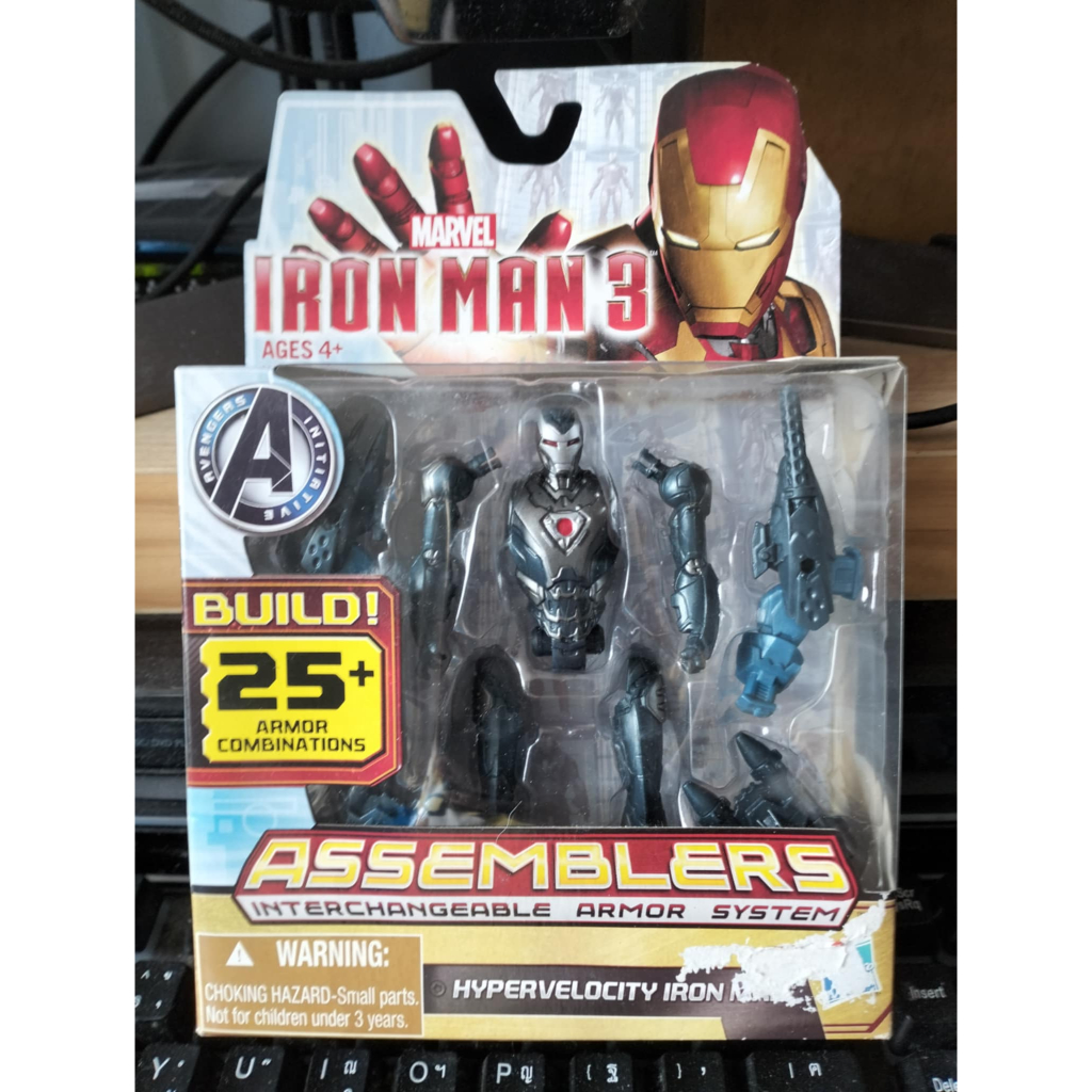 Marvel Iron Man 3 Avengers Initiative Assemblers Hypervelocity Iron Man Figure