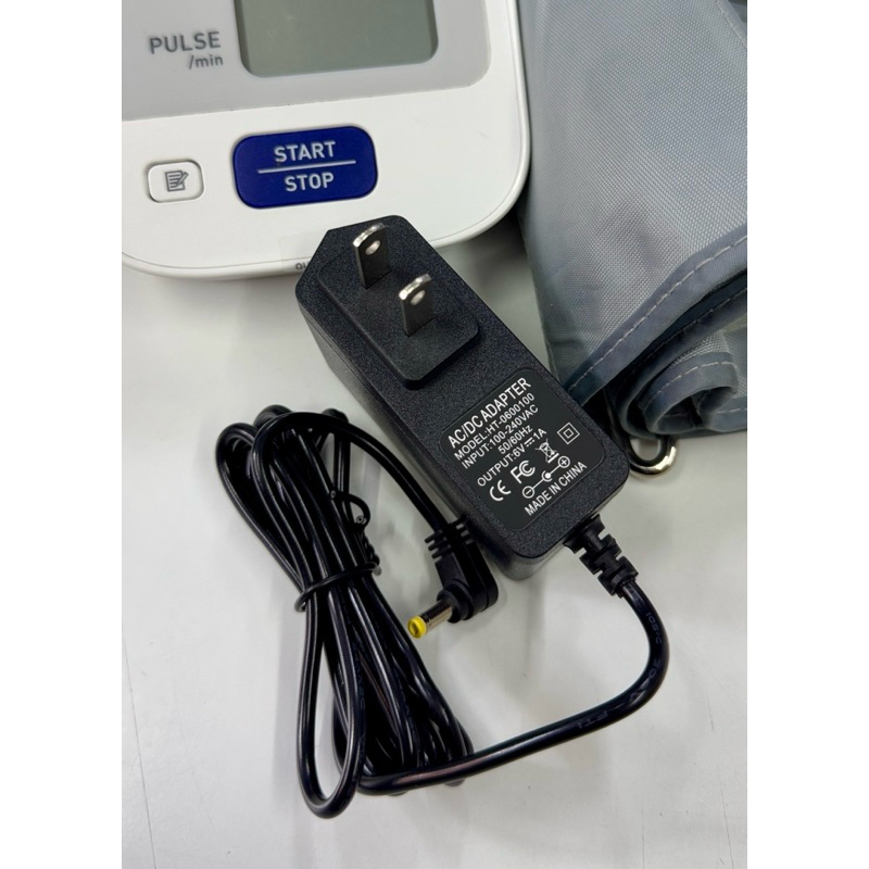 Adapter เครื่องวัดความดัน 6V 1A (งานดี) แจ็คขนาด3X1.7mm.แจ็คงอL