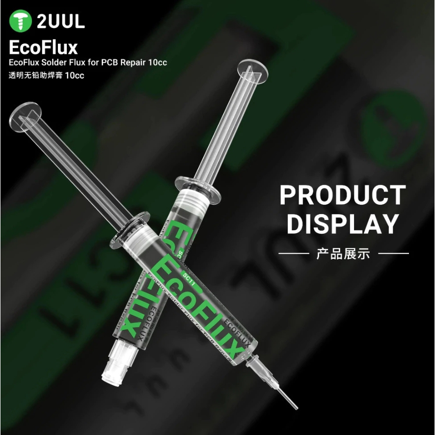 2UUL SC11 EcoFlux ฟลักซ์ใสแบบไม่มีสารตะกั่ว (Lead-Free)