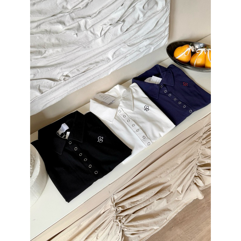 NARIN POLO TOP : เสื้อโปโลกระดุมเงิน longsaidoo_ รูปที่ 5