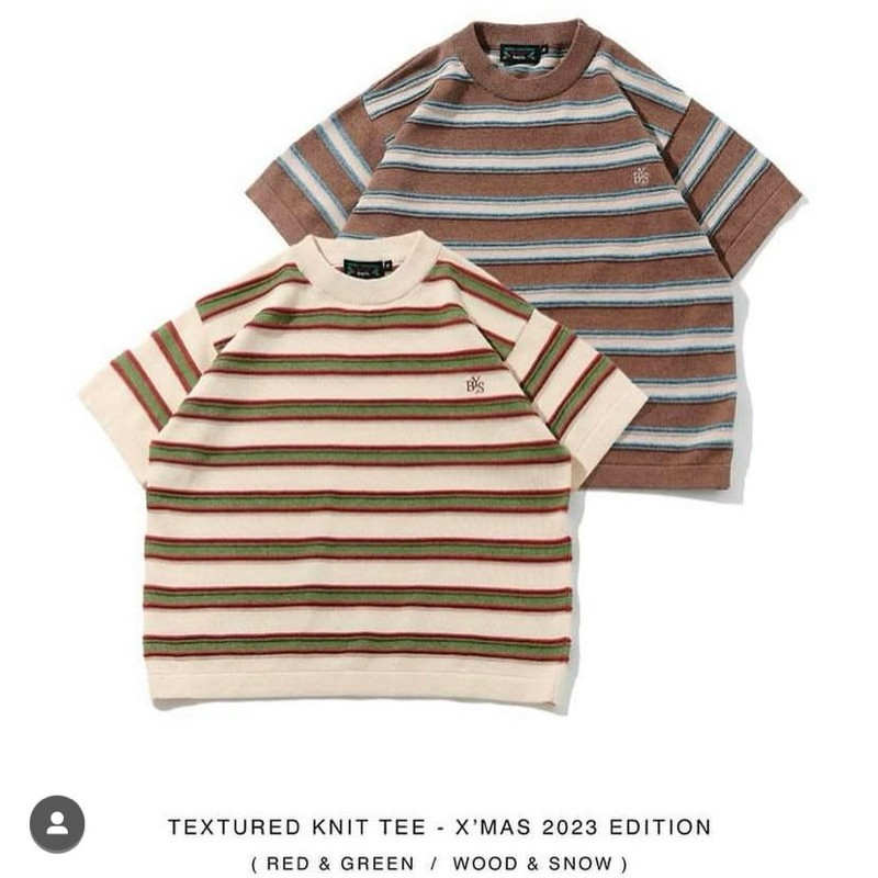 เสื้อboyis.officialรุ่นพิเศษ Textured knit tee