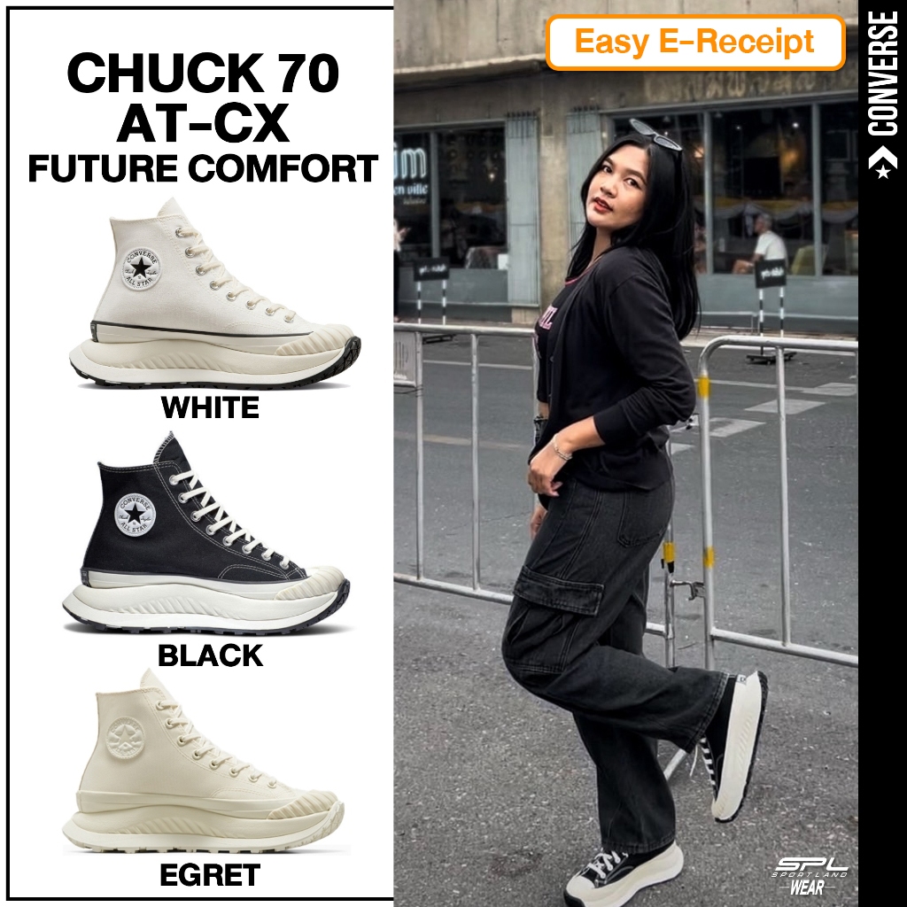 Converse Collection รองเท้าผ้าใบ UX Chuck70 AT-CX Future Comfort HI A01682CF2WTXX / A03277CH2BKXX / A04581CF3CMXX (3700)